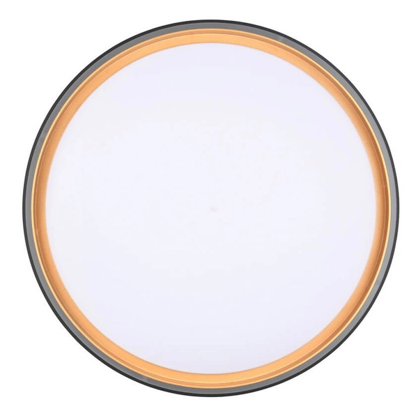 Okrągła lampa sufitowa Felis R64391080 LED 24W 2700-6500K czarny złoty