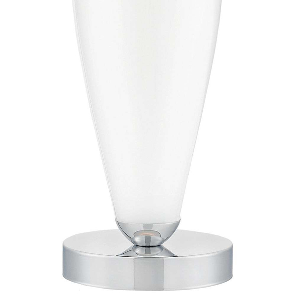 LAMPA stołowa REA 40601101 Kaspa stojąca LAMPKA nocna biała