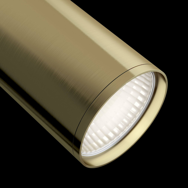Plafon LAMPA regulowana FOCUS S C051CL-01BS Maytoni sufitowa OPRAWA metalowy kinkiet tuba polerowany mosiądz