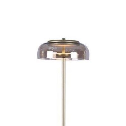 Stojąca lampa salonowa Disco ST-1331-F Step LED 7W 3000K art deco złota