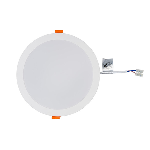 Wpust LAMPA łazienkowa KOS 8774 Nowodvorski sufitowa OPRAWA LED 24W 4000K okrągła IP44 biała