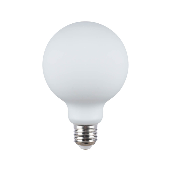 Ledowa żarówka 5214-G95-DIM-MILKY E27 9W 4000K funkcja ściemniania