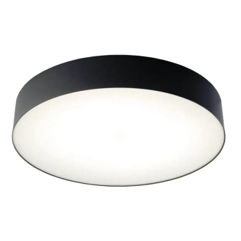 Nowoczesna lampa sufitowa Arena LED 18W do biura czarny