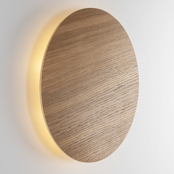 Lampa naścienna do jadalni Luna 5449 boho ekologiczna drewniana