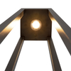 Ogrodowa lampa słupek Elbe O424FL-L10GF Maytoni LED 10W 3000K klatka IP65 grafit