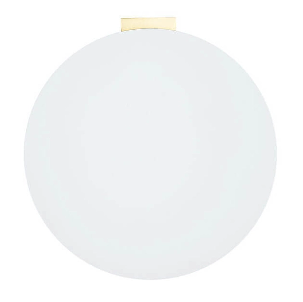 Kinkiet Aloe 10525 Nowodvorski IP44 kula bańka metal szkło biały mosiądz