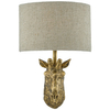 Kinkiet z abażurem Sophie Giraffe SOP0735 Dar Lighting żyrafa złoty