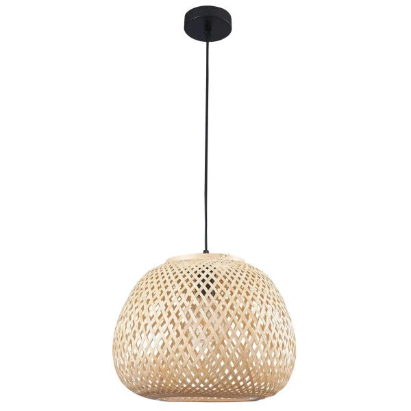 Lampa wisząca ekologiczna Zanzibar 329196 do kuchni boho beżowa
