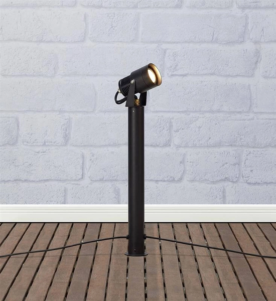 Zewnętrzna lampa ruchoma Garden LED 6W 3000K IP44 czarna