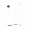 Pierścieniowa wisząca lampa CAYENNE czarna P0661D 1xLED 27W 3000K ring