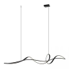 Wisząca lampa spirala 23109 LED 27W 3000K do salonu czarny