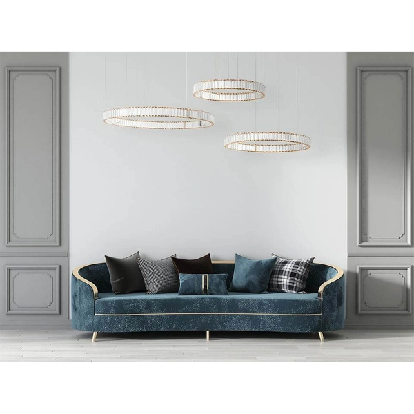 Lampa wisząca glamour Liberty MSE1501100190 Moosee LED 105W 3000K złota