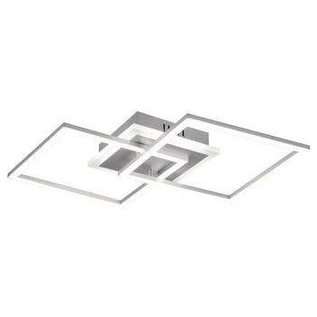 Plafon do sypialni HALIA DL187-62793 plafon LED 25W 3000K srebrny