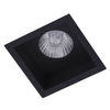 Wpuszczana lampa sufitowa MILET AZ4076 Azzardo do kuchni kwadratowa czarny