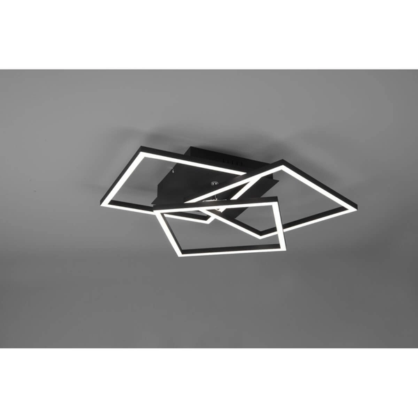 Sufitowa lampa CHOROS DL132-62883 LED 27W 2700 - 6000K geometryczna czarny