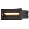 Lampa schodowa wpuszczana Bosca O045SL-L5B3K LED 5W 3000K czarna