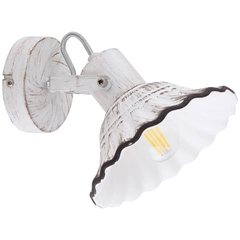 Ścienna LAMPA shabby JOWITA 54050-1 Globo ceramiczna OPRAWA kinkiet vintage