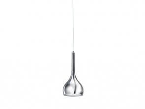 Wisząca lampa nowoczesna Soul kropla do sypialni chrom
