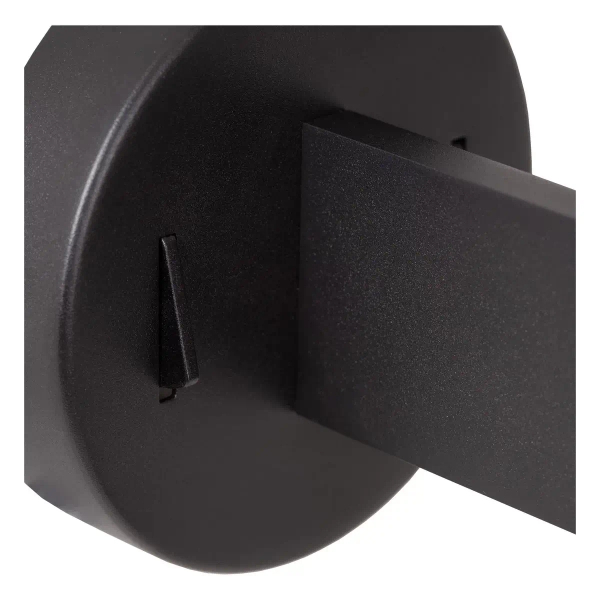 Kinkiet ścienny metalowy Magic 68211/82/30 Lucide LED 3W 2700K tuba czarna