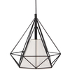 Druciana LAMPA wisząca HIRA 314574 Polux metalowa OPRAWA industrialny zwis czarny