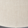 Lampa stołowa klasyczna Highclere 94369 Endon na komodę beż chrom