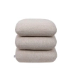 Pufa tkaninowa STONES beżowa KH1501100378 obrotowa wys. 40 cm