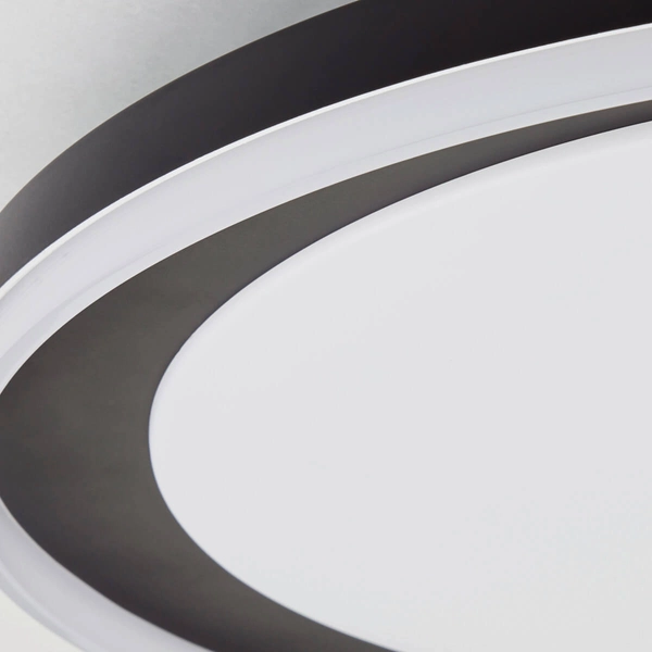 Metalowy plafon Pederson G99519/06 LED 22W 3000K czarny