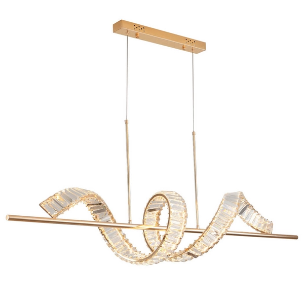 Wisząca lampa glamour RITZ ST-MD2405161 LED 50W 3000K złota