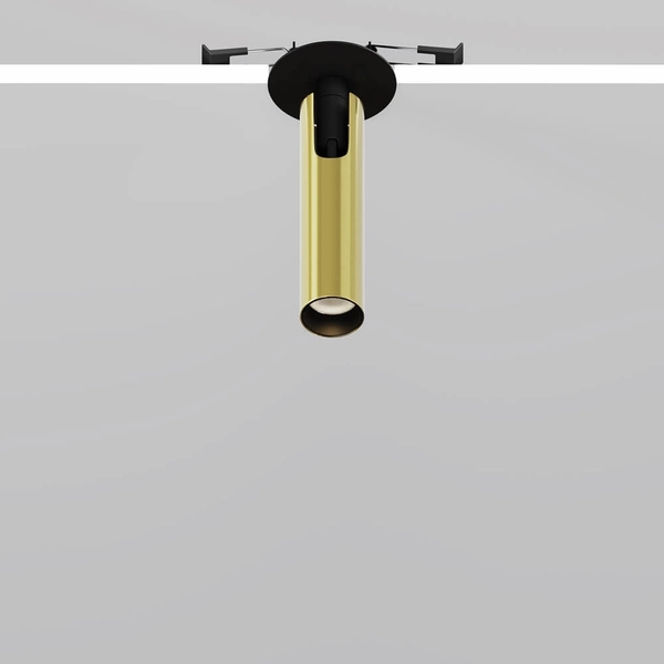 Wpuszczana oprawa sufitowa Focus C141RS-L125-6W3K-BBS LED 6W 3000K mosiądz