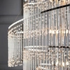 Wisząca lampa glamour Camille CAMILLE-24CH chrom przezroczysty