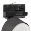 Okrągła szynowa lampa punktowa 3-fazowa Tracer 6061 TK Lighting czarny
