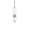 Lampa wisząca nad stół MONRETA LE45231 LED 12W 3000K mokka biała