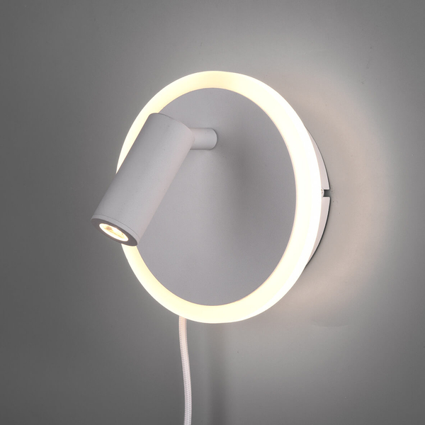 Ścienna lampa z regulacją Jordan 229210231 Trio LED 5W 3000K biała