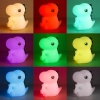 Dziecięca lampka nocna Dino ML2265 LED 1W 3000K RGB dinozaur biały
