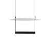 Wisząca lampa PORTOFINO czarna biała AZ6659 1xLED 23W 3000K ściemnialna
