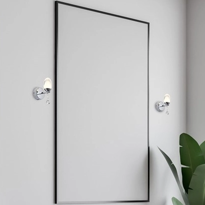 Kinkiet LAMPA ścienna OVO ML304 Milagro OPRAWA kropla łezka drop LED 5W 4000K chrom przezroczysta