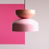 Salonowa lampa wisząca TULA 1132G18_11_C nad wyspę kolorowa