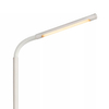 Biała lampa podłogowa Gilly do sypialni LED 3W 2700K ściemnialna