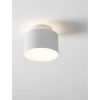 Okrągła lampa sufitowa ALVEAR biała LE44381 LED 16W 3000K spot