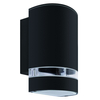 Półokrągły kinkiet BRUNO 04004 Ideus ogrodowa lampa outdoor IP54 czarny