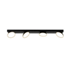 Ledowy plafon pokojowy Castelio LED 20W 4000K metalowe czarne
