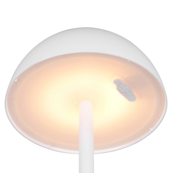 Stołowa lampka ze ściemniaczem Ricardo R54106131 IP54 LED 2W 3000K biały