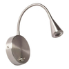 Lampa ścienna na peszlu Libro ABR-KS-3W Abruzzo LED 3W włącznik srebrny