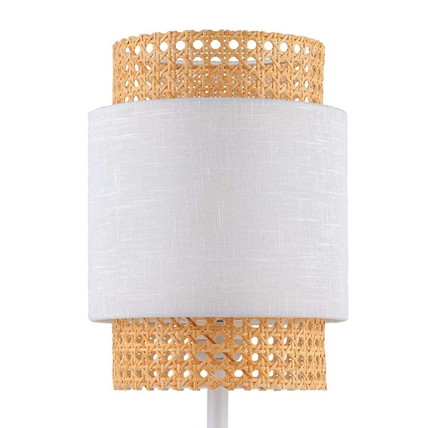 Lampka nocna ekologiczna tuba Boho 6565 TK Lighting naturalna biała