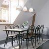 Skandynawska LAMPA wisząca STUDIO MLP8850 Milagro metalowa OPRAWA listwa ZWIS hygge biały drewno