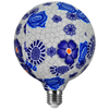 Żarówka dekoracyjna FOLK BLUE 311320 Polux LED 4W 2700K E27 G125 kulka 230V biała ciepła