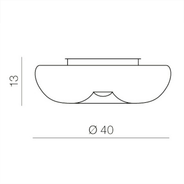 Ścienny kinkiet okrągła Scale AZ1602 Azzardo szklany biały chrom