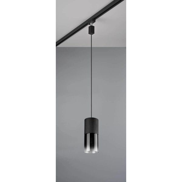 Wisząca tubka do szyny 2-fazowej Duoline 73060132 czarny