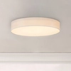 Sufitowa LAMPA plafon ARTEMIS 5682 Rabalux okrągła OPRAWA geometryczna LED 24W 3000K klosz materiałowy biały