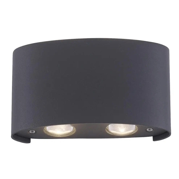 Elewacyjna lampa ogrodowa Carlo LED 3,2W 3000K outdoor grafitowa